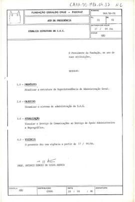 ato da presidência 68