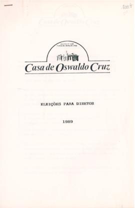 Edital de votação para Diretor da COC