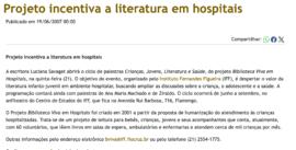 Matéria | Projeto Biblioteca Viva