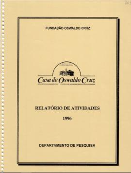 Relatório de Atividades do Depes (1996)